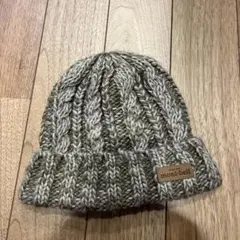 mont-bell ケーブル編み ニット帽 フリーサイズ