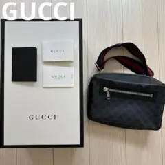 【GUCCI】グッチ ソフト GGスプリーム スリングバックパック メンズ