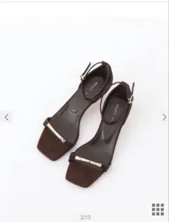 【美品】NOLLEY'S メタルバースエードサンダル 37サイズのサムネイル