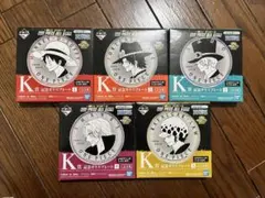 ONE PIECE 一番くじ 記念ガラスプレート 5種