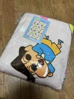 ❤️クレヨンしんちゃん フランネルブランケット ピンク