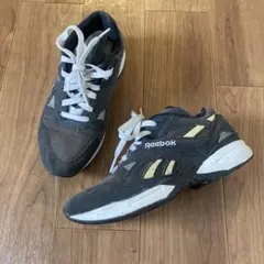 Reebok 希少デザイン 海外購入 スニーカー ブラック/ホワイト