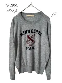 IENA SLOBE【美品】ニット　セーター トップス　グレー　F