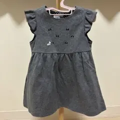 Y*u様 familiar グレー ワンピース 90cm