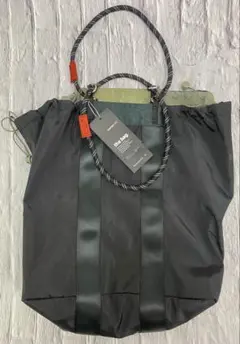 トポロジーTopologieボストンバッグ トートバッグ ラージ 大容量ブラック