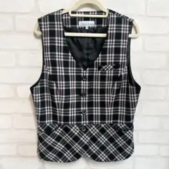 事務服 制服 セレクトステーベスト チェック柄 11号