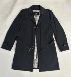 Burberry Black label 黒のトレンチコート