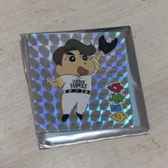 福岡ソフトバンクホークス クレヨンしんちゃん コラボ ステッカー 周東佑京