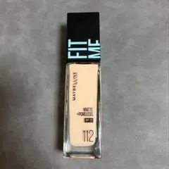 MAYBELLINE FIT ME リキッドファンデーション 112