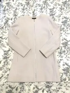 お値下げリフレクト　ノーカラー　ウールコート