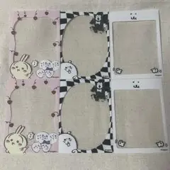 ナガノマーケット ミニフォト クリアスリーブ トレカスリーブ くまたち ちいかわ