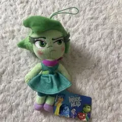 インサイドヘッド ムカムカ ぬいぐるみ マスコット ストラップ
