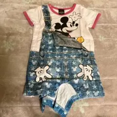 〈かなり値下げ〉ベビードール　転写　ミッキー ロンパース