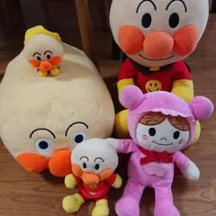 アンパンマン ぬいぐるみ ４点セット