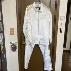 adidas ホワイト スポーツウェア Mサイズ