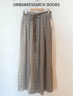【タグ付き未使用】URBANRESEARCHDOORS シアーチェックスカート