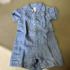 OLDNAVY デニムロンパース ショートスリーブのサムネイル
