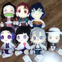 鬼滅の刃　ぬいぐるみ　7点セット　きめつのやいば　ねずこ