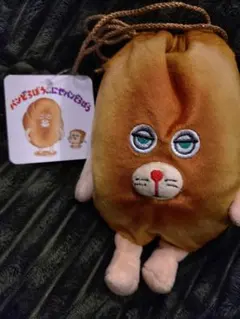 にせパンどろぼう ぬいぐるみ巾着 パンどろぼう ポーチ