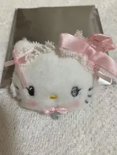 サンリオホワイトフリルシリーズ　シークレットヘアクリップ　チャーミーキティ　新品