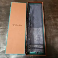 Loro Piana　カシミヤ／シルクマフラーストール