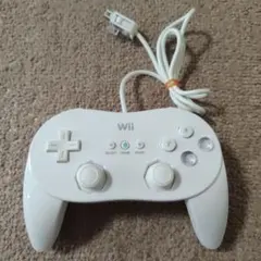 Wii クラシックコントローラーPRO　白