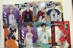 ハイキュー クリアカード 8枚セット