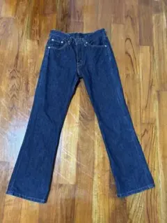 Levi's 517 ダークブルー フレアジーンズ