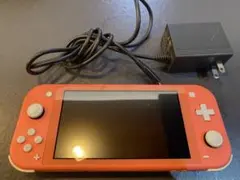 Nintendo Switch Lite コーラルピンク本体、充電器セット
