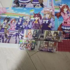 クリアファイル4枚缶バッチ4