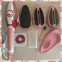 【美品】パワフルスチームアイロンღ Hello Kitty ღ生産終了品　レア