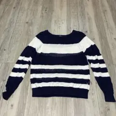 Grand PARK NICOLE ボーダー柄 長袖ニットのサムネイル