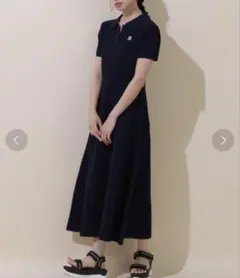 JILL by JILLSTUART ポロシャツワンピース　ネイビーのサムネイル