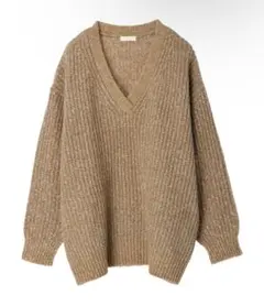 【美品】earth music&ecology メランジニットチュニック