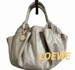 ARW06 ロエベ 極美品 フリンジ ショルダーバッグ ポシェット タッセル 