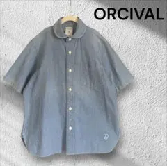 ORCIVAL ※デニム 半袖シャツ　サイズ1のサムネイル