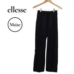 ellesse　メッシュパンツ　ブラック　M　レディース　スポーツ　涼しい