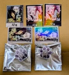 剣が君 剣が猫 黒羽 実彰 ポラロイド カード アクリルバッジ 缶バッジ