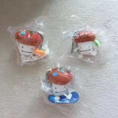 ドコモダケ ぬいぐるみクリーナー（3点セット）のサムネイル