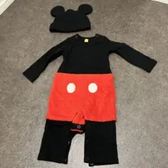 ミッキーマウスロンパース 80