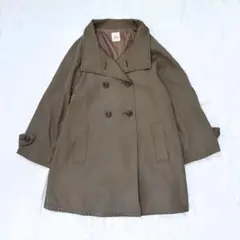 O0's vintage トレンチコート カーキ ダブルボタン タグ付き