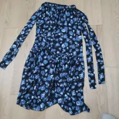 アメリカンラグシー 花柄 ロングフレアスカート