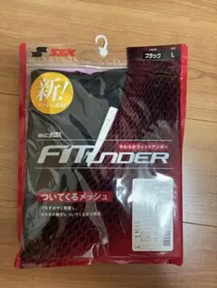 SSK FITUNDER ローネック長袖アンダーシャツ ブラック Lのサムネイル
