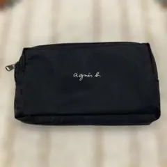 アニエスベー　agnès b. 黒ポーチ　レディースのサムネイル