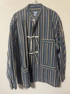 RELUME ストライプ柄 長袖シャツ