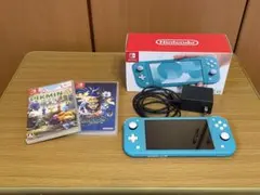 Nintendo Switch Lite ターコイズ 本体 + ゲーム2本
