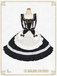 BABY, THE STARS SHINE BRIGHT ジャンパースカート黒