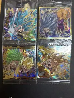 ドラゴンボール ウエハース 4枚セット