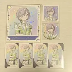 プロセカ 日野森志歩 感謝祭 缶バッジ グリーティングカード 色紙 ステッカー