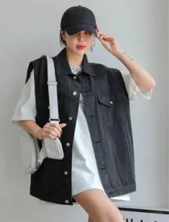 美品 DAZY デニムジャケット フラップポケット仕様のサムネイル